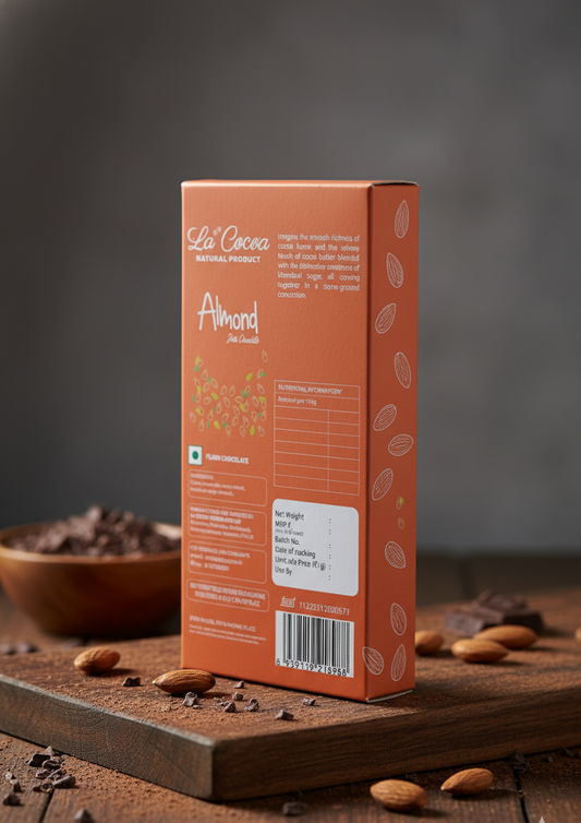 ALMOND SIGNATURE: with 65% Bean-to-Bar Dark Chocolate