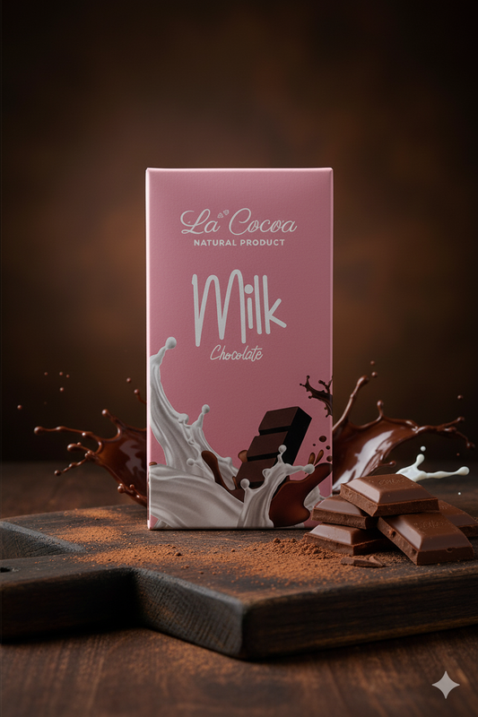 MILKY WAY: 50% Bean-To-Bar Milk Chocolate